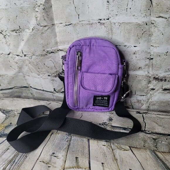 Urban Outfitters UO-76 Mini Bag 003/47 Purple Crossbody 6 x 4.5 x 1.5 In Pockets - Picture 5 of 5